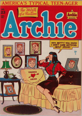 Archie Comics #23. Click for current values.