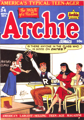 Archie Comics #34. Click for current values.
