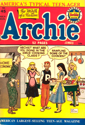 Archie Comics #45. Click for current values.