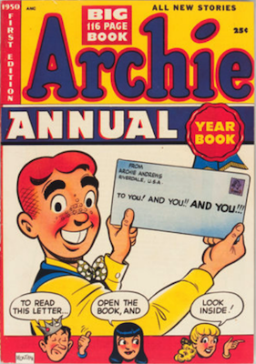 Archie Annual #1: rare in high grade. Click for values
