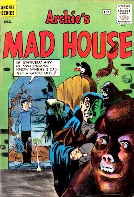 Archie's Madhouse #16, werewolf comic
