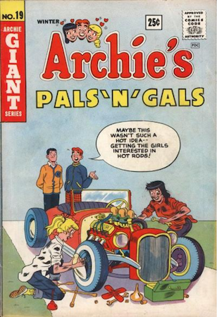 Archie's Pals and Gals #19 by MLJ. Monroe appearance. Click for values