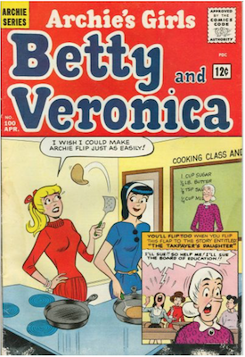 Archie's Girls Betty and Veronica #100. Click for current values.