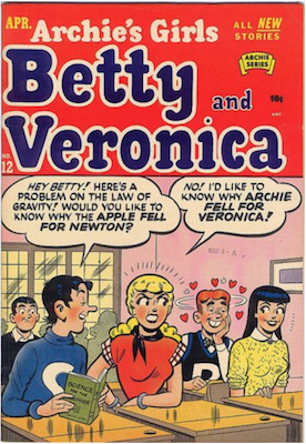 Archie's Girls Betty and Veronica #12. Click for current values.