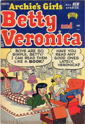 Archie's Girls Betty and Veronica #15. Click for current values.