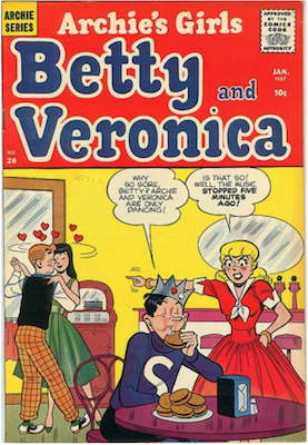 Archie's Girls Betty and Veronica #28. Click for current values.