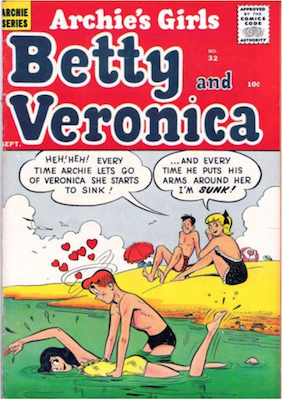 Archie's Girls Betty and Veronica #32. Click for current values.