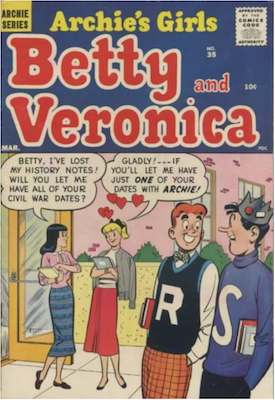 Archie's Girls Betty and Veronica #35. Click for current values.