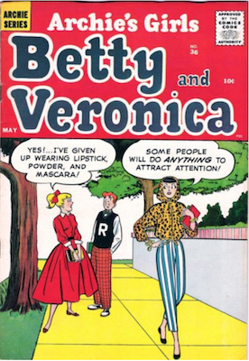 Archie's Girls Betty and Veronica #36. Click for current values.