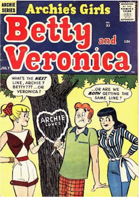Archie's Girls Betty and Veronica #37. Click for current values.