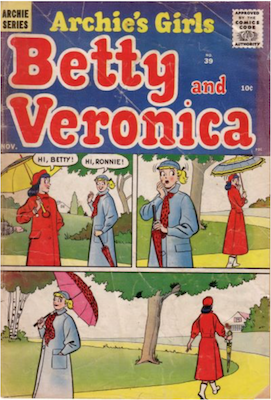 Archie's Girls Betty and Veronica #39. Click for current values.