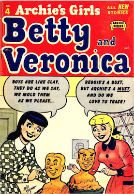 Archie's Girls Betty and Veronica #4. Click for current values.