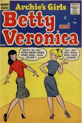 Archie's Girls Betty and Veronica #41. Click for current values.