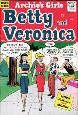 Archie's Girls Betty and Veronica #44. Click for current values.