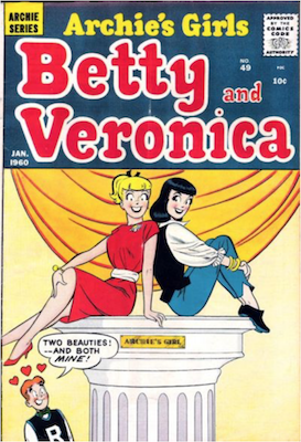 Archie's Girls Betty and Veronica #49. Click for current values.