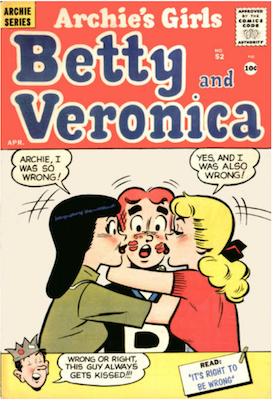 Archie's Girls Betty and Veronica #52. Click for current values.