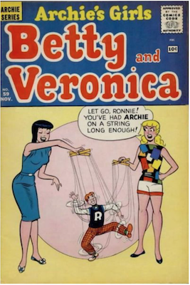 Archie's Girls Betty and Veronica #59. Click for current values.
