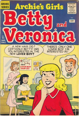 Archie's Girls Betty and Veronica #61. Click for current values.