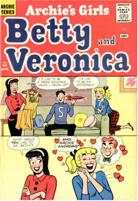 Archie's Girls Betty and Veronica #64. Click for current values.