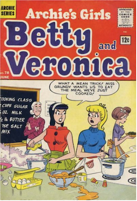 Archie's Girls Betty and Veronica #78. Click for current values.