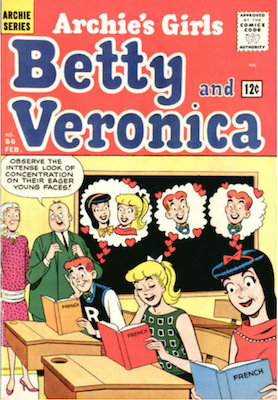Archie's Girls Betty and Veronica #86. Click for current values.