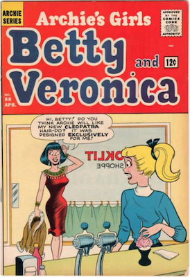 Archie's Girls Betty and Veronica #88. Click for current values.