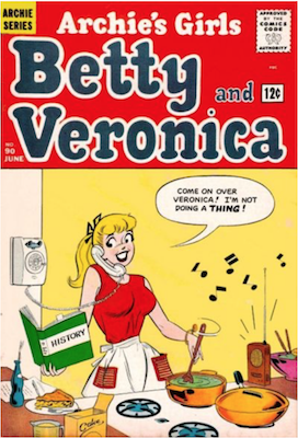 Archie's Girls Betty and Veronica #90. Click for current values.