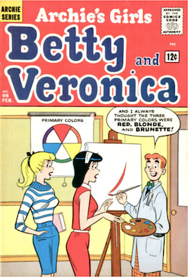 Archie's Girls Betty and Veronica #98. Click for current values.
