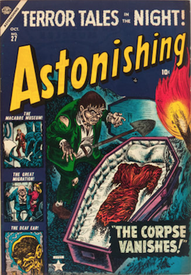 Astonishing! Precode Horror Comics Price Guide