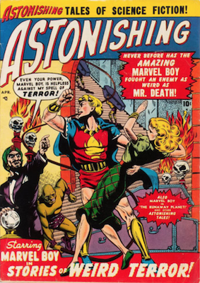 Astonishing #3: Marvel Boy stories continue. Click for current values.