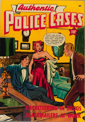 Authentic Police Cases #15: Baker cover art. Click for values