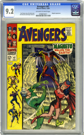 Avengers 47 is relatively affordable in high grade, so we recommend looking for a CGC 9.2. Click to buy a copy