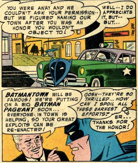 Batman #100: Batmantown! Gotham City will never be the same again...