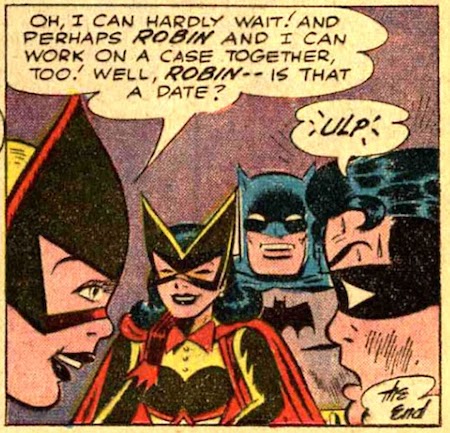 Batman #139: proof that Robin Likes Girls...