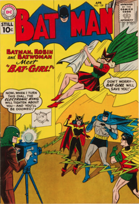 Batman 139: 1st appearance of Betty Kane as Bat-Girl. Click for values at Goldin