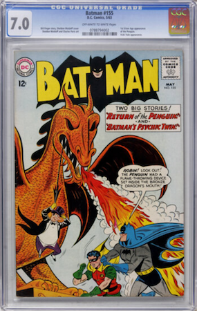 Batman 155 in CGC 7.0 represents good value for money in our book. Click to buy a copy from Goldin