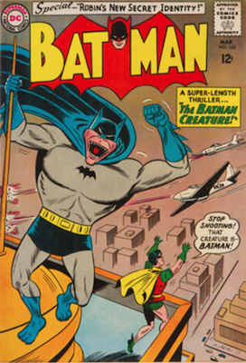 Batman comic #162. Click for values