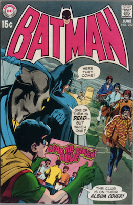 Batman #222: Click Here for Values