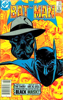 Batman #386 (1985): 1st Appearance of Black Mask. Click for values
