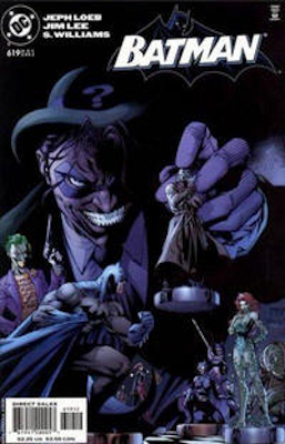 Batman #619: 2nd printing variant comic, Riddler cover. Click for values
