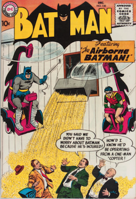 Batman comic #120. Click for values