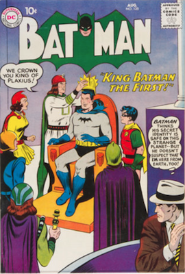 Click to see values for Batman comic #125 at Goldin