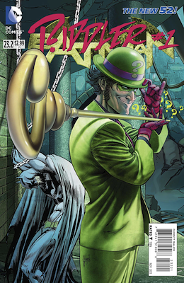 Batman v2 New 52 #23.2: Riddler cover. Click for values