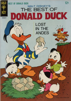 Best of Donald Duck (1965), Gold Key comics. Click for values