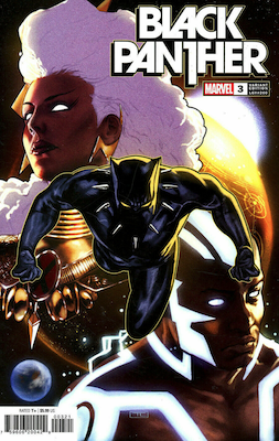 100 Hot Comics: Black Panther 3 (2022), 1st Tosin Oduye. Click to order a copy