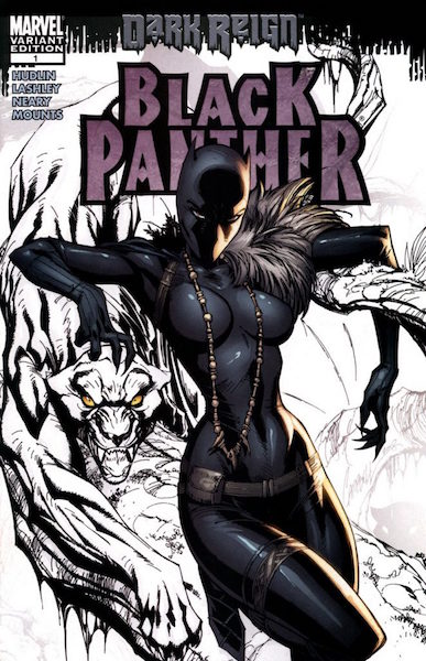 #15: Black Panther Sketch, Campbell (2009)