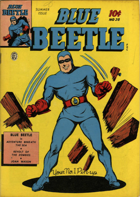 The Blue Beetle #38. Click for current values.