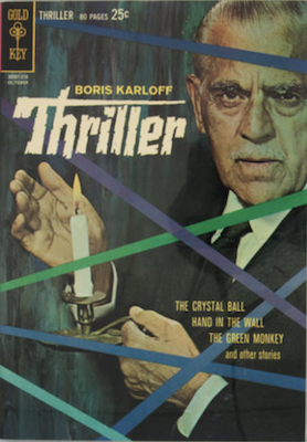 Boris Karloff Thriller #1, Gold Key Comics. Click for values