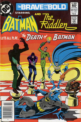 Brave and the Bold #183: Riddler comic cover story. Click for values