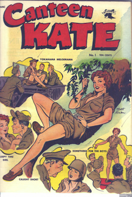 Canteen Kate comic #1: Matt Baker. Click for values